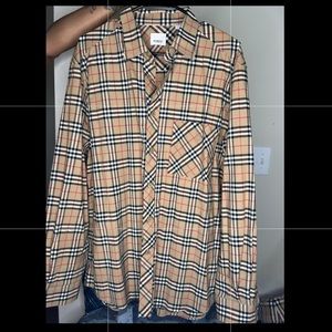 Burberry Long sleeve Button Up